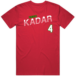 Tamas Kadar Hungary Soccer Team Player T Shirt