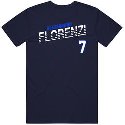 Alessandro Florenzi Italy Soccer Team Player T Shirt Alessandro Florenzi Italy Soccer Team Player T Shirt