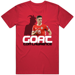 Tom Lawrence Goat Greatest Of All Time Wales Soccer T Shirt Tom Lawrence Goat Greatest Of All Time Wales Soccer T Shirt