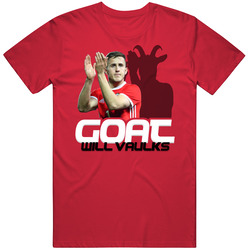 Will Vaulks Goat Greatest Of All Time Wales Soccer T Shirt Will Vaulks Goat Greatest Of All Time Wales Soccer T Shirt