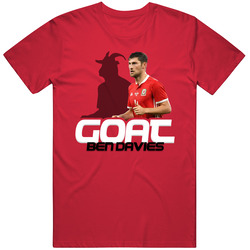 Ben Davies Goat Greatest Of All Time Wales Soccer T Shirt Ben Davies Goat Greatest Of All Time Wales Soccer T Shirt