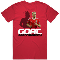 Aaron Ramsey Goat Greatest Of All Time Wales Soccer T Shirt Aaron Ramsey Goat Greatest Of All Time Wales Soccer T Shirt