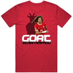 Ethan Ampadu Goat Greatest Of All Time Wales Soccer T Shirt Ethan Ampadu Goat Greatest Of All Time Wales Soccer T Shirt