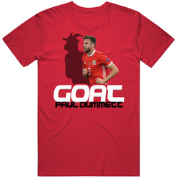 Paul Dummett Goat Greatest Of All Time Wales Soccer T Shirt Paul Dummett Goat Greatest Of All Time Wales Soccer T Shirt