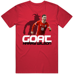 Harry Wilson Goat Greatest Of All Time Wales Soccer T Shirt Harry Wilson Goat Greatest Of All Time Wales Soccer T Shirt