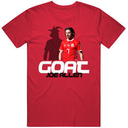 Joe Allen Goat Greatest Of All Time Wales Soccer T Shirt Joe Allen Goat Greatest Of All Time Wales Soccer T Shirt