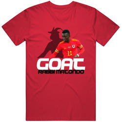 Rabbi Matondo Goat Greatest Of All Time Wales Soccer T Shirt Rabbi Matondo Goat Greatest Of All Time Wales Soccer T Shirt