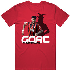 Philip Billing Denmark Soccer Goat T Shirt Philip Billing Denmark Soccer Goat T Shirt
