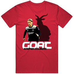 Kasper Dolberg Denmark Soccer Goat T Shirt Kasper Dolberg Denmark Soccer Goat T Shirt