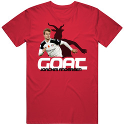 Joachim Andersen Denmark Soccer Goat T Shirt Joachim Andersen Denmark Soccer Goat T Shirt