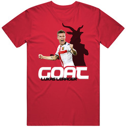 Lukas Lerager Denmark Soccer Goat T Shirt Lukas Lerager Denmark Soccer Goat T Shirt