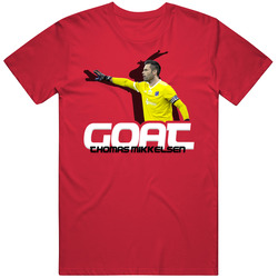 Thomas Mikkelsen Gk Denmark Soccer Goat T Shirt Thomas Mikkelsen Gk Denmark Soccer Goat T Shirt