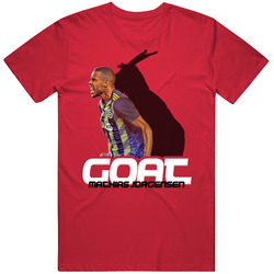 Mathias Jorgensen Denmark Soccer Goat T Shirt Mathias Jorgensen Denmark Soccer Goat T Shirt