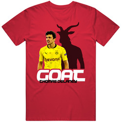Thomas Delaney Denmark Soccer Goat T Shirt Thomas Delaney Denmark Soccer Goat T Shirt