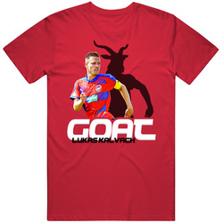 Lukas Kalvach Czech Republic Soccer Goat T Shirt Lukas Kalvach Czech Republic Soccer Goat T Shirt