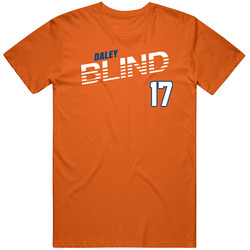Daley Blind Netherlands Soccer Team Player T Shirt Daley Blind Netherlands Soccer Team Player T Shirt