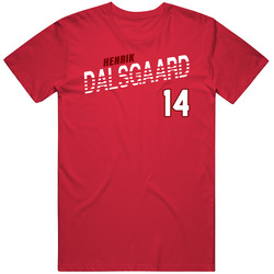 Henrik Dalsgaard Denmark Soccer Team Player T Shirt Henrik Dalsgaard Denmark Soccer Team Player T Shirt