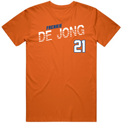 Frenkie De Jong Netherlands Soccer Team Player T Shirt Frenkie De Jong Netherlands Soccer Team Player T Shirt