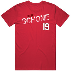 Lasse Schone Denmark Soccer Team Player T Shirt Lasse Schone Denmark Soccer Team Player T Shirt