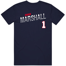 David Marshall 1 Scotland Soccer Team Player T Shirt David Marshall 1 Scotland Soccer Team Player T Shirt