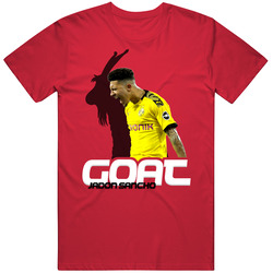 Jadon Sancho England Soccer Goat T Shirt Jadon Sancho England Soccer Goat T Shirt