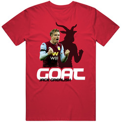 Jack Grealish England Soccer Goat T Shirt Jack Grealish England Soccer Goat T Shirt
