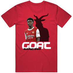 Bukayo Saka England Soccer Goat T Shirt Bukayo Saka England Soccer Goat T Shirt