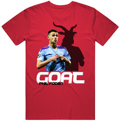 Phil Foden England Soccer Goat T Shirt Phil Foden England Soccer Goat T Shirt