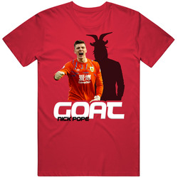 Nick Pope England Soccer Goat T Shirt Nick Pope England Soccer Goat T Shirt