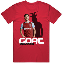 Declan Rice England Soccer Goat T Shirt Declan Rice England Soccer Goat T Shirt