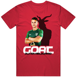 Oliver Abildgaard Denmark Soccer Goat T Shirt Oliver Abildgaard Denmark Soccer Goat T Shirt