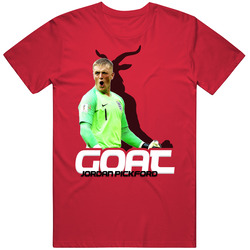 Jordan Pickford England Soccer Goat T Shirt Jordan Pickford England Soccer Goat T Shirt