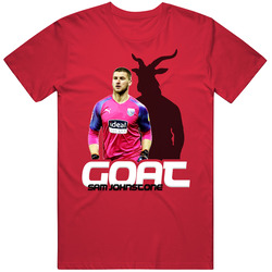 Sam Johnstone England Soccer Goat T Shirt Sam Johnstone England Soccer Goat T Shirt