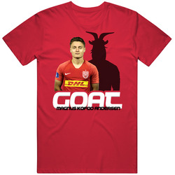 Magnus Kofod Andersen Denmark Soccer Goat T Shirt