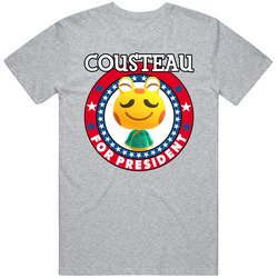 Cousteau For President Animal Crossing T Shirt