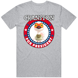 Cranston For President Animal Crossing T Shirt