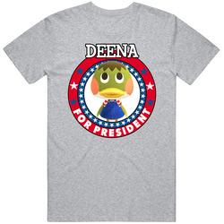 Deena For President Animal Crossing T Shirt