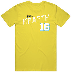 Emil Krafth 16 Sweden Soccer Team Player T Shirt