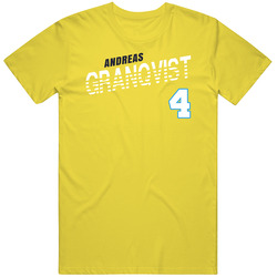 Andreas Granqvist 4 Sweden Soccer Team Player T Shirt