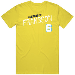 Alexander Fransson 6 Sweden Soccer Team Player T Shirt