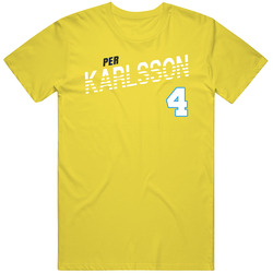 Per Karlsson 4 Sweden Soccer Team Player T Shirt
