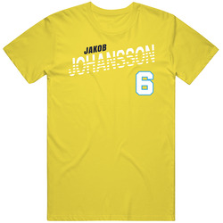 Jakob Johansson 6 Sweden Soccer Team Player T Shirt