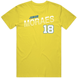 Junior Moraes 18 Ukraine Soccer Team Player T Shirt