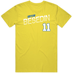 Artem Besedin 11 Ukraine Soccer Team Player T Shirt