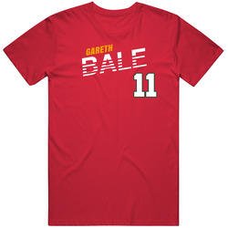 Gareth Bale 11 Wales Soccer Team Player T Shirt
