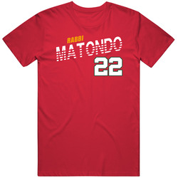 Rabbi Matondo 22 Wales Soccer Team Player T Shirt