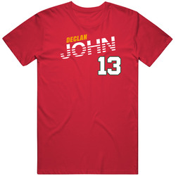 Declan John 13 Wales Soccer Team Player T Shirt