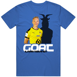 Ilmari Niskanen Finland Soccer Goat T Shirt