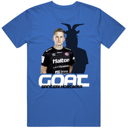 Santeri Hostikka Finland Soccer Goat T Shirt