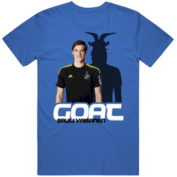 Sauli Vaisanen Finland Soccer Goat T Shirt
